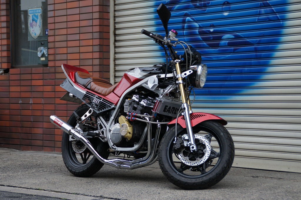 CBR400Fタックロール